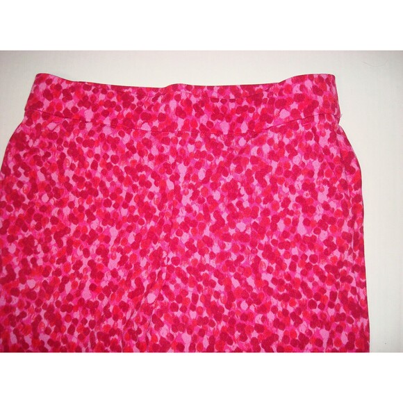 Womens Isaac Mizrahi Live Pull On Pebble Pants Red Pink XSP XS P Petite New - Picture 4 of 5